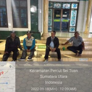 Antisipasi TawuranPolsek Percut Sei Tuan Bersama Muspika & Tokoh Masyarakat Berpatroli