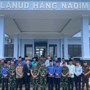 Upacara Bendera Peringatan 17 Hari Bulan Tingkat Kota Batam Tahun 2022 di Lanud Hang Nadim