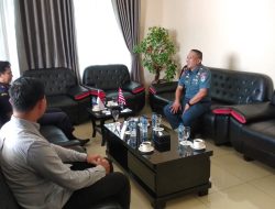 Komandan Yonmarhanlan IV Sambut Silaturahmi Kepala Bea Cukai Tanjungpinang