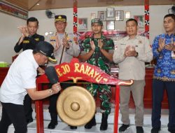 Komandan Kodim 0422/LB Hadiri Pembentukan Pekon tangguh bebas narkoba.