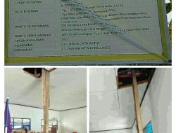 Revitalisasi SMAN 2 Bayah Bangun Rumdin Guru Ukuran 12 X 7 dengan Anggaran Rp.359.894.536.425, Mirisnya! Ruang Perpus Terancam Roboh