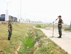 Resmikan Pintu Tol Gabus Dandim 0509 Libatkan Ratusan Personil Gabungkan