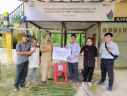 Dorong Kegiatan Ekonomi Mikro di Kecamatan Sekayam Sanggau, PLN Bantu Pengadaan Mesin Produksi