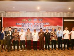 Forkopimda Sumut Hadiri Dialog Publik Sosialisasi RUU KUHP