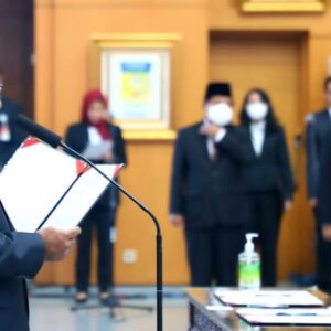 Wamendagri Lantik Pejabat Pimpinan Tinggi Pratama dan Pejabat Fungsional di Lingkungan Kemendagri