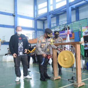 Cetak Atlet Daerah, Polres Lamongan Gelar Turnamen Pencak Silat