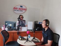 Bersama Media Polres Kediri Sampaikan Wawasan Kebangsaan