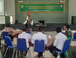 Melalui Komsos Yonif Raider 300/Bjw Memberikan Inovatif Wirausaha Milenial Kepada Generasi Muda Yang Berwawasan Kebangsaan