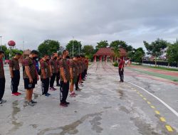 Jaga Kesehatan Tubuh, Anggota Kodim 0808/Blitar Gelar Olahraga Bersama