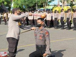 AKBP Arman Terima 68 Personil Bintara Remaja TA. 2022 Di Mapolres Sampang