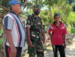 Ciptakan Hidup Sehat, Ini Nasehat Babinsa Kepada Warga