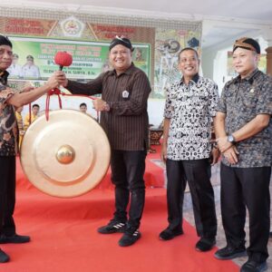 Pemkab Asahan Serahkan Bantuan Alat Musik Gamelan ke DPD PKB Pujakesuma Kabupaten Asahan