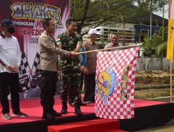 Gubernur Kalbar Bersama Kapolda Kalbar dan Pangdam XII/Tanjungpura Melepas Peserta Rally Wisata Bhakti Bhayangkara Khatulistiwa