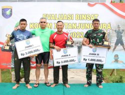 Prajurit, Kodam XII/Tpr Gelar Lomba Renang Antar Satuan, Demi Tingkatkan Profesionalitas