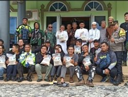 Polda kalbar, Polres Mempawah dan Peserta Rally Bhakti Bhayangkara Khatulistiwa Salurkan Bansos Rally Bhakti Bhayangkara Khatulistiwa