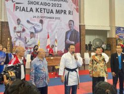 Buka Kejurnas Shokaido 2022 Piala Ketua MPR RI, Bamsoet Harap Sebagai Sarana Penjaringan Atlet Berprestasi