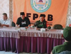 Memasuki Musim Penghujan Camat Tambun Utara Libatkan Babinsa Bentuk FPRB