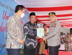 Upacara Peringatan Hari Ulang Tahun UUPA (Undang Undang Pokok Agraria) Yang Ke – 62 Tahun 2022 Di Kantor BPN Kembangan Jakarta Barat