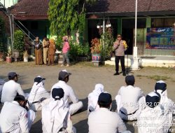 Cegah Bullying, Perundungan Hingga Pelarangan Knalpot Brong, Kapolsek Widang Edukasi Siswa