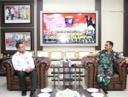 Pangdam XII/Tpr Terima Kunjungan Tim dari BPKP