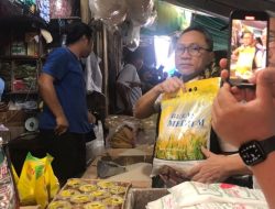 Zulkifli Hasan Tinjau Pasar Cik Puan Kota Pekanbaru