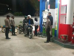 Polsek Kubu Raya Terus Tingkatkan Patroli di SPBU wilayah Hukumnya