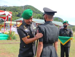 Pangdam XII/Tpr Lantik 109 Tamtama Baru TNI AD