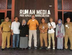 Usai Dampingi Pj Gubernur Tinjau Rumah Media, Rikky Fermana Jelaskan Tugas Fungsi Dan Wewenang KI Babel