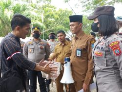 Dinilai Bungkam Terhadap Klarifikasi Anggaran, Pemda Batubara Hadiahi Patung Jelangkung Ke Plt Kadisdik Batubara