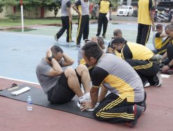 Tes Jasmani Berkala Brimob, Tingkatkan Daya Tahan Tubuh Personel