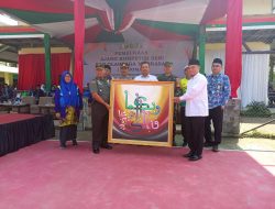 Dandim 0607/Skb Kota Menghadiri Pembukaan Ajang Kompetisi Seni Islami dan Olahraga Madrasah (AKSIOMA) Tk Kelompok Kerja Madrasah Tsanawiyah (KKMTs) Bojonggenteng