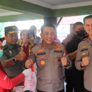 Sambut HUT TNI ke 77, Kapolda Sumut Donorkan Darahnya Untuk kemanusiaan