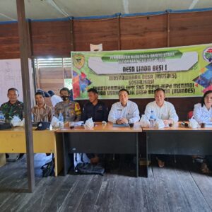 Hadiri Musdes, Babinsa Koramil 05/Gunung Purei Dalam Transformasi UPK EKS PNPM-MPD Menjadi Bumdes