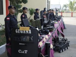 Apel Kesiapsiagaan Brimob Kalbar Untuk Menghadapi Perkembangan Situasi Kamtibmas