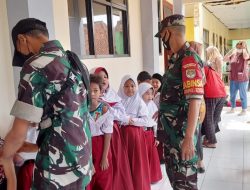 Babinsa Koramil 12 Serang Baru Genjot Bian Di Sekolah Dasar 02 Sukasari
