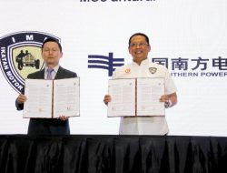 Penandatanganan MOU IMI – Southern of Asia and South Asia China Southern Power Grid International