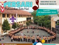SDN Tambakaji 03 Kota Semarang Adakan Kegiatan persari / Perkemahan Satu Hari 2022 untuk golongan siaga