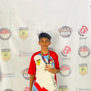 Rouin Romito Lumban Gaol Raih Juara lll Kejurnas Karate Shokaido