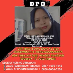 Diduga Membawa Kabur Uang Ratusan Juta Rupiah Mantan Oknum Bendahara Desa Di DPO