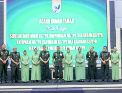 Pangdam XII/Tpr Pimpin Sertijab dan Tradisi Pejabat Golongan IV