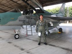 Letda Pnb Adiesca Setya HS Sukses Terbang Solo T-50i Golden Eagle