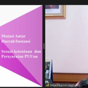 Kemendagri Sosialisasikan SE Persetujuan Mendagri Tentang Pembinaan Kepegawaian kepada Plt, Pj, dan Pjs Kepala Daerah