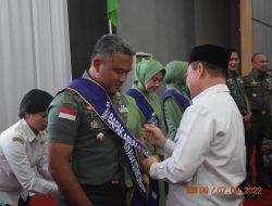 Aster Kasdam XII/Tpr Hadiri Pengukuhan Bapak dan Bunda Asuh Anak Stunting