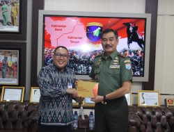 Pangdam XII/Tpr Terima Kunjungan Kaper BI Kalbar