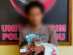 Dengan Barang Bukti Bandar Judi Ini di Amankan Polisi