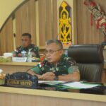 Kasdam XII/Tpr Terima Paparan Renlakgiat TMMD ke-115