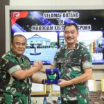 Pangdam XII/Tpr Terima Kunjungan Kerja Kapuskesad