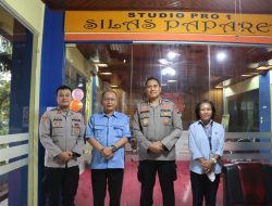 Dialog Interaktif Karo SDM Polda Papua Barat Tentang Penerimaan Tamtama Polri T.A. 2022