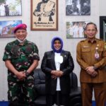 Komandan Yonmarhanlan IV Sambangi Kantor Walikota Tanjungpinang