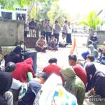 Heboh, Masa Aksi Tuntut Kepala Desa Surabaya Utara